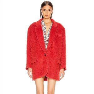 ISO Isabel Marant Nady Jacket in Poppy ISO